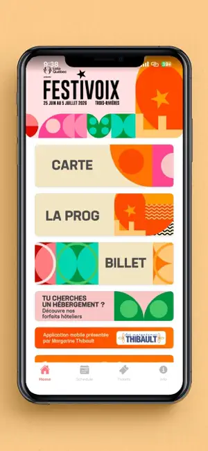 Festivoix de Trois-Rivieres iPhone screenshot 3
