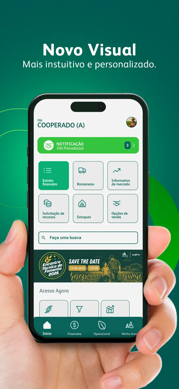 Screenshot #1 pour Agrária Cooperado