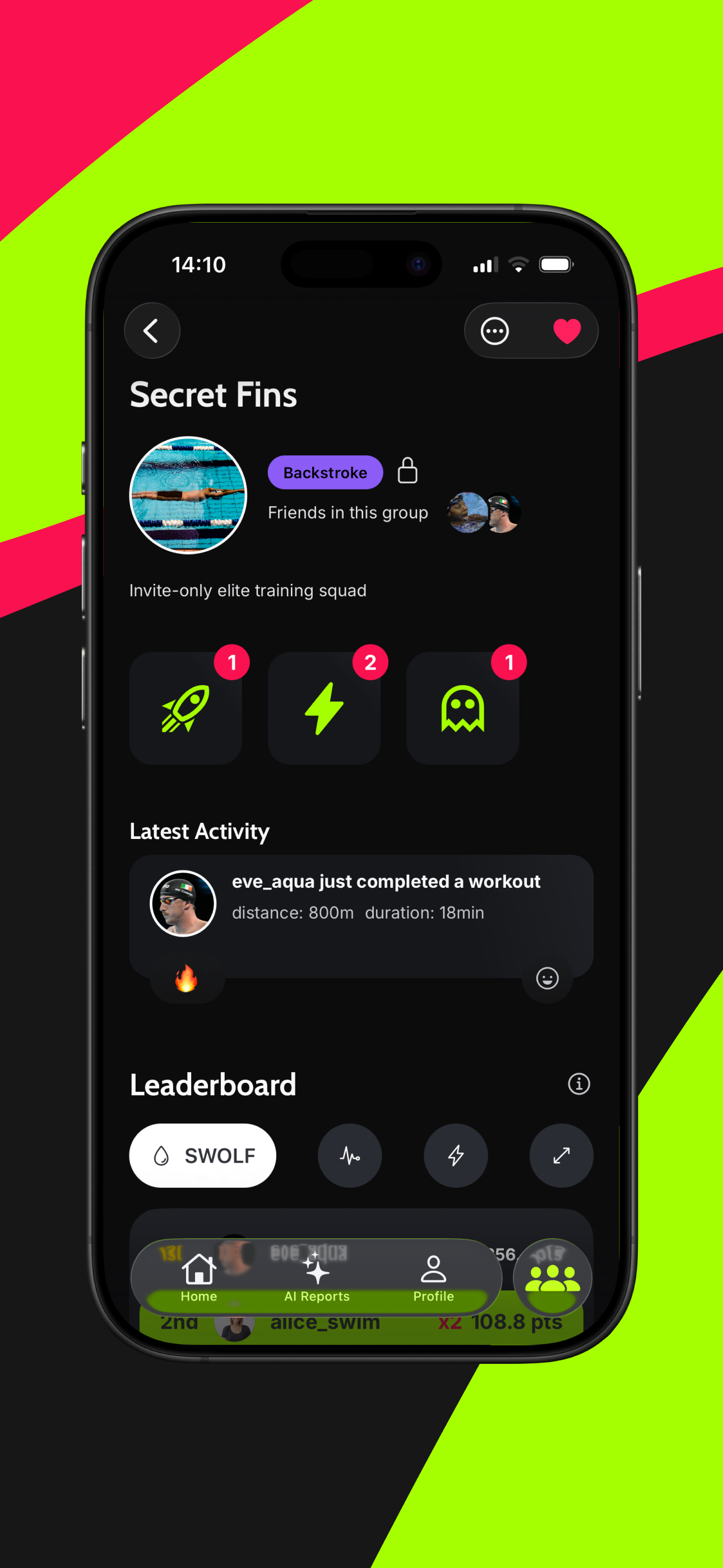 Surgo Swim - Challenge Friends screenshot 4