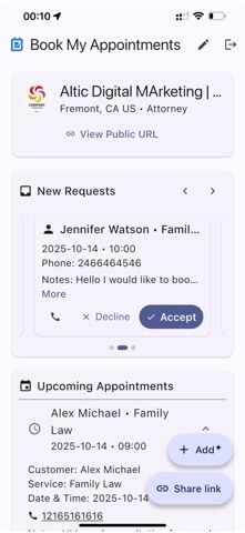Book My Appointments Screenshot 1 of 3