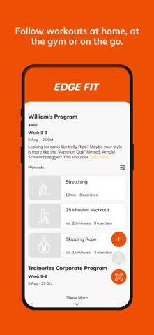 Edge Fit Online Screenshot 3 of 6