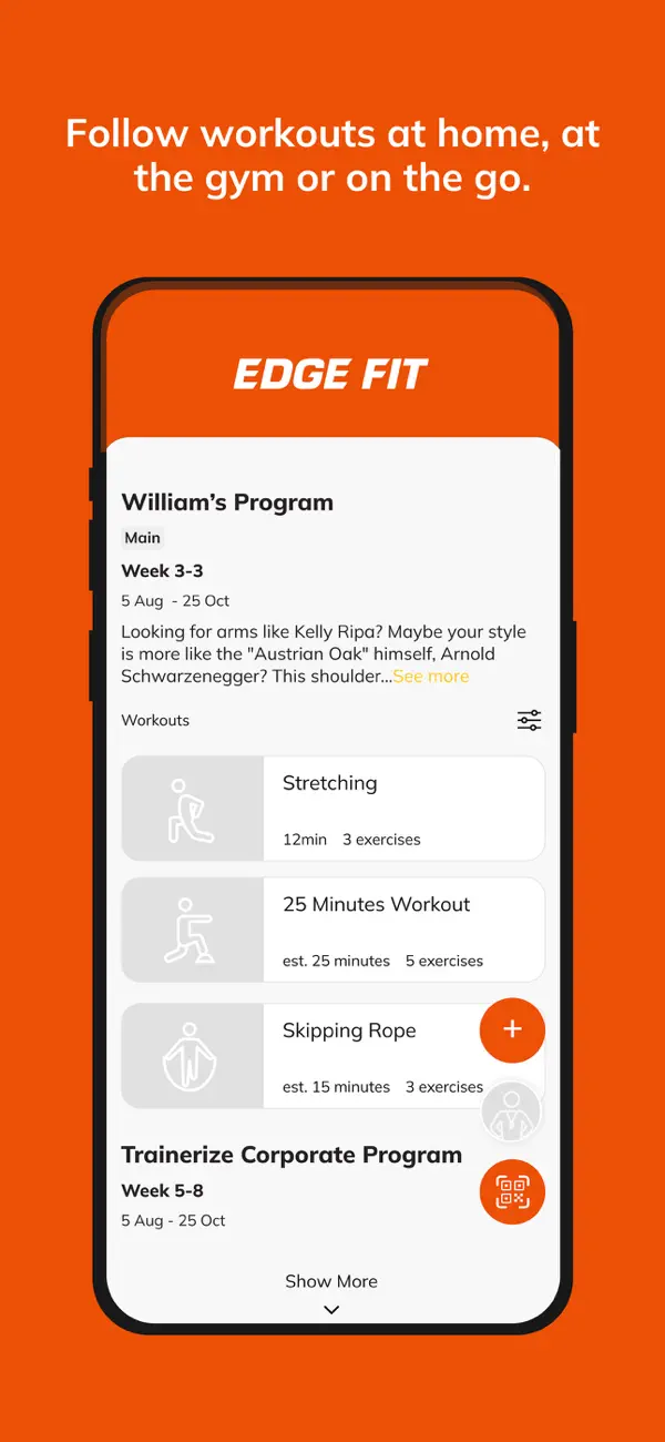 Screenshot #3 pour Edge Fit Online