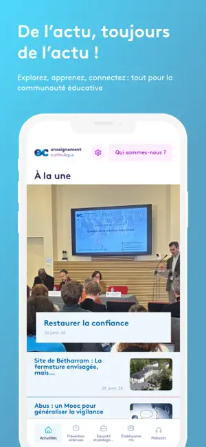 Enseignement catholique screenshot 1