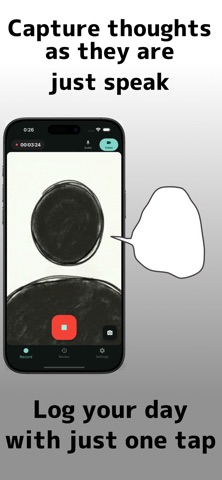 Monolog – Voice & Video Diary Screenshot 1 of 5