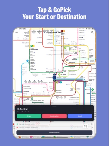 kuala Lumpur Metro Guide iPad screenshot