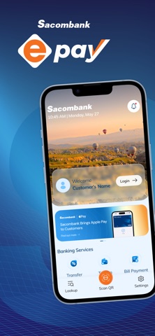 Sacombank E-Pay screenshot