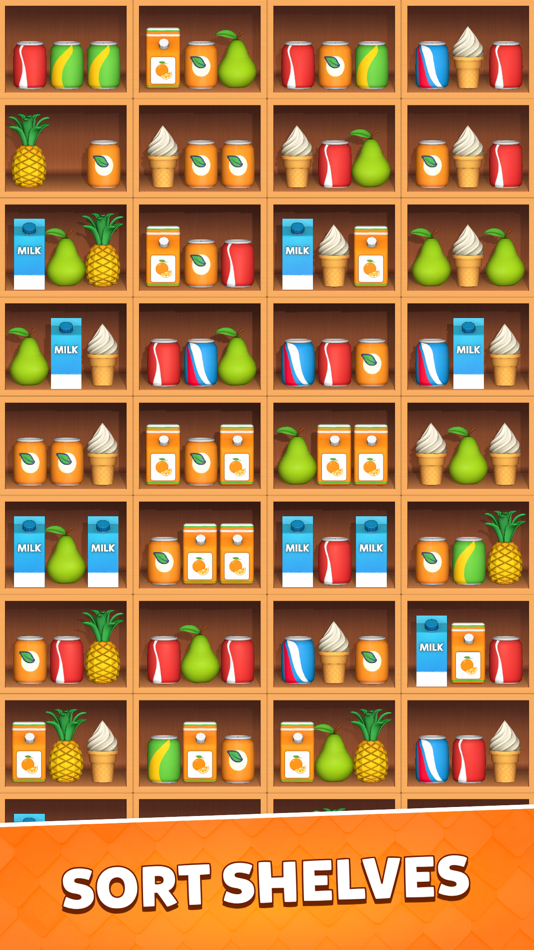 #2. Shelf Sort (iOS) Podle: Emre Yazar