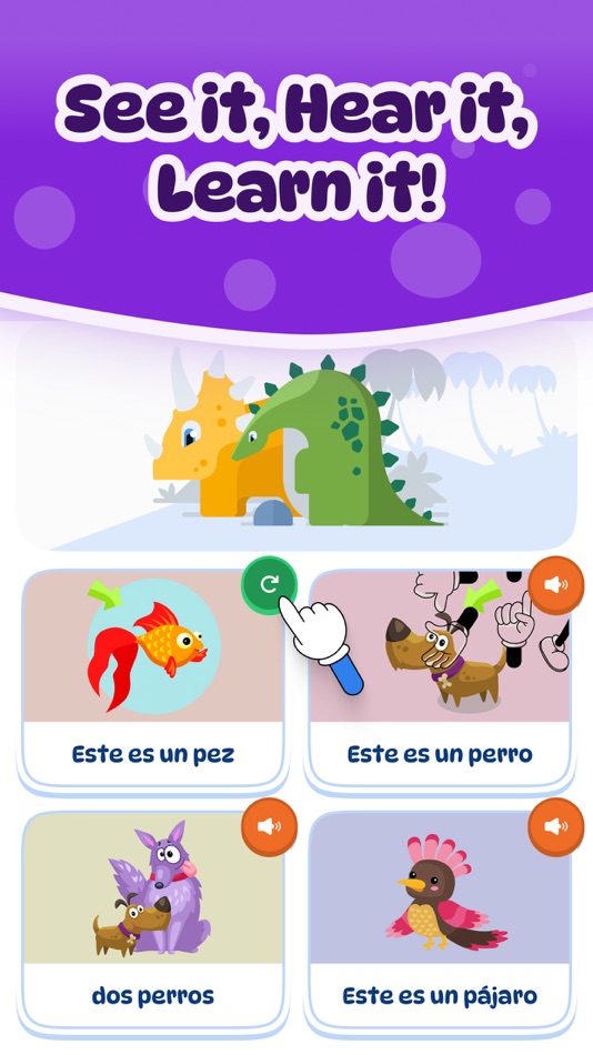 #2. Dinolingo Kids Learn Languages (iOS) 由: Dino Lingo Inc.