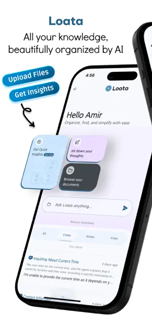Loata: AI Notes & File Search screenshot 1