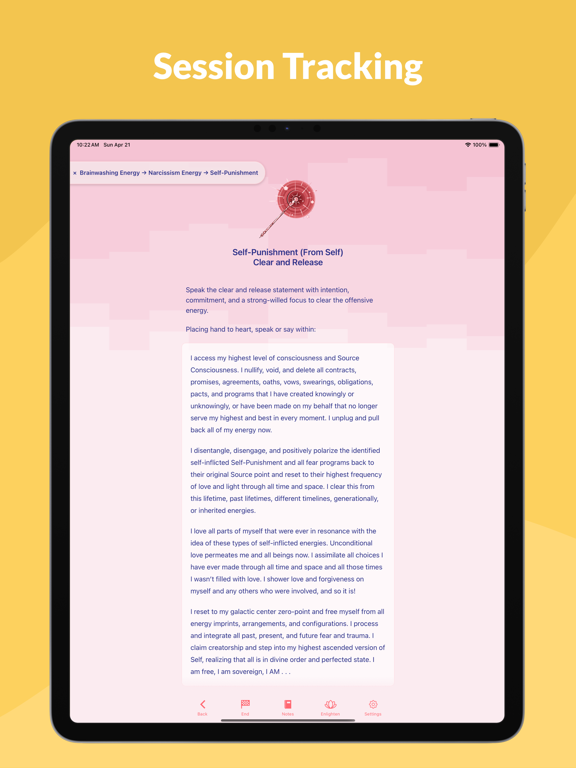 Healing Remembered iPad screenshot 7 - Health & Fitness app