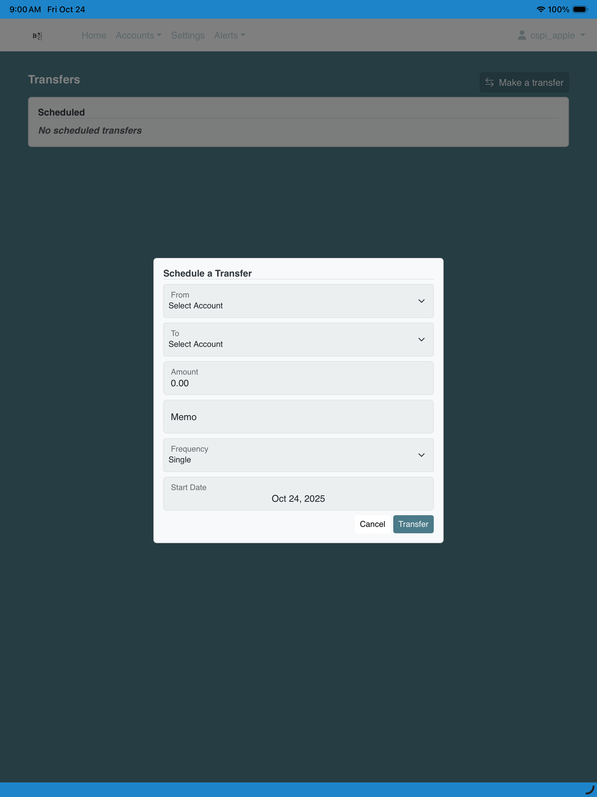 Bank of New Cambria screenshot 8