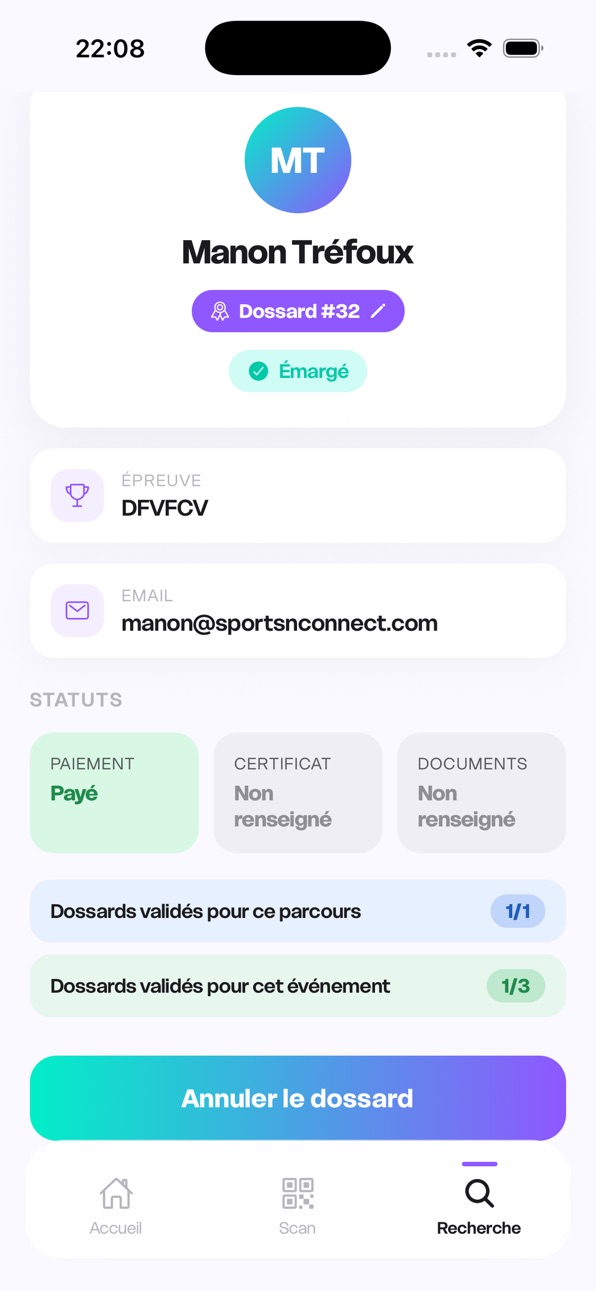 iPhone screenshot