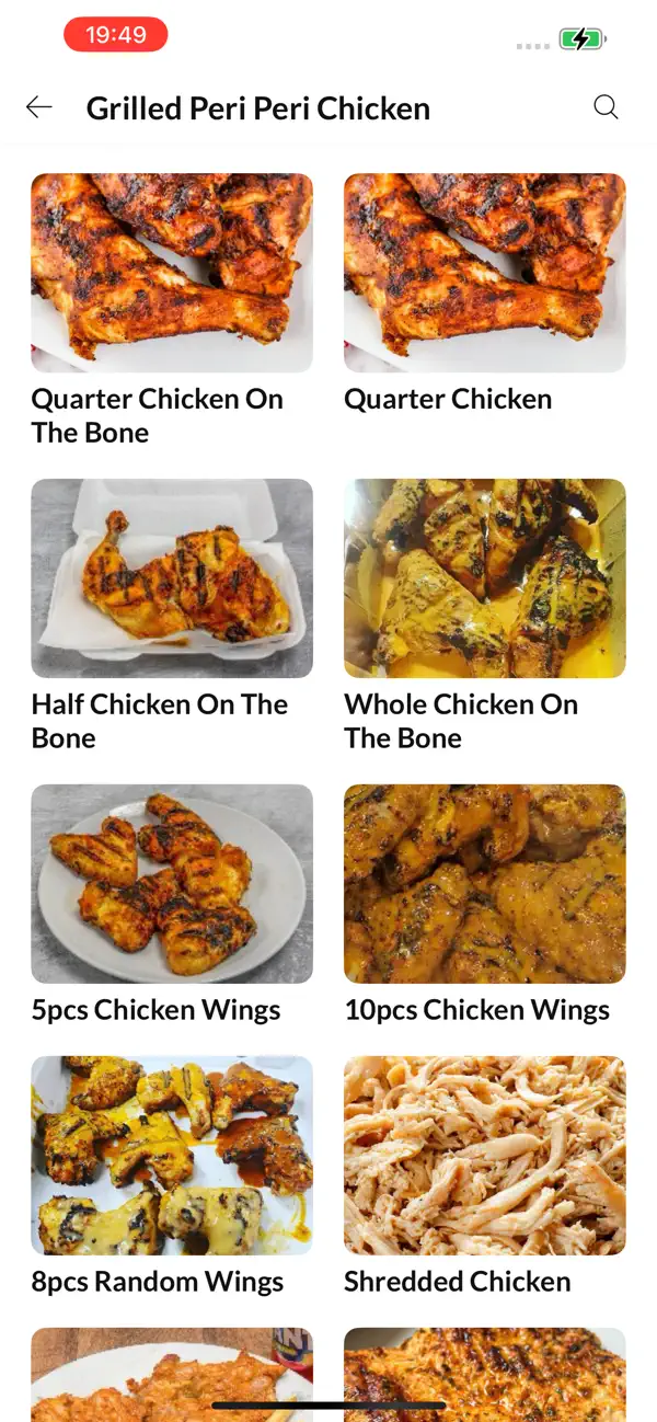 Screenshot #3 pour Zee's Peri Peri Aberdeen