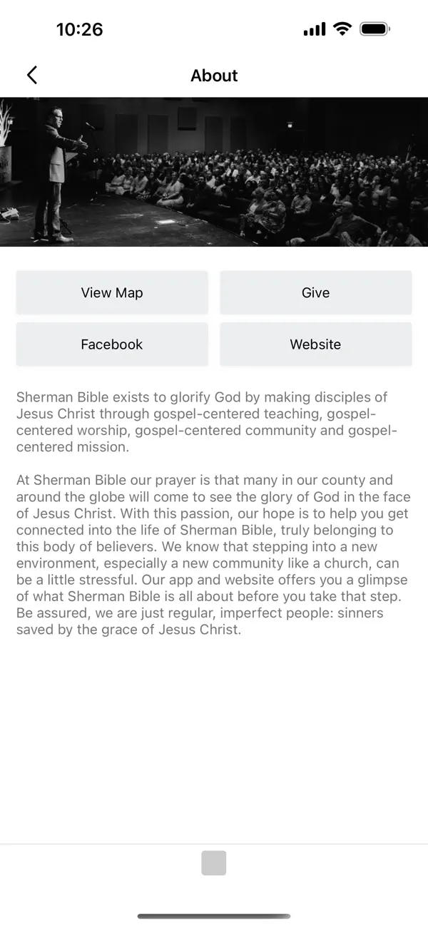 Screenshot #2 pour Sherman Bible Church