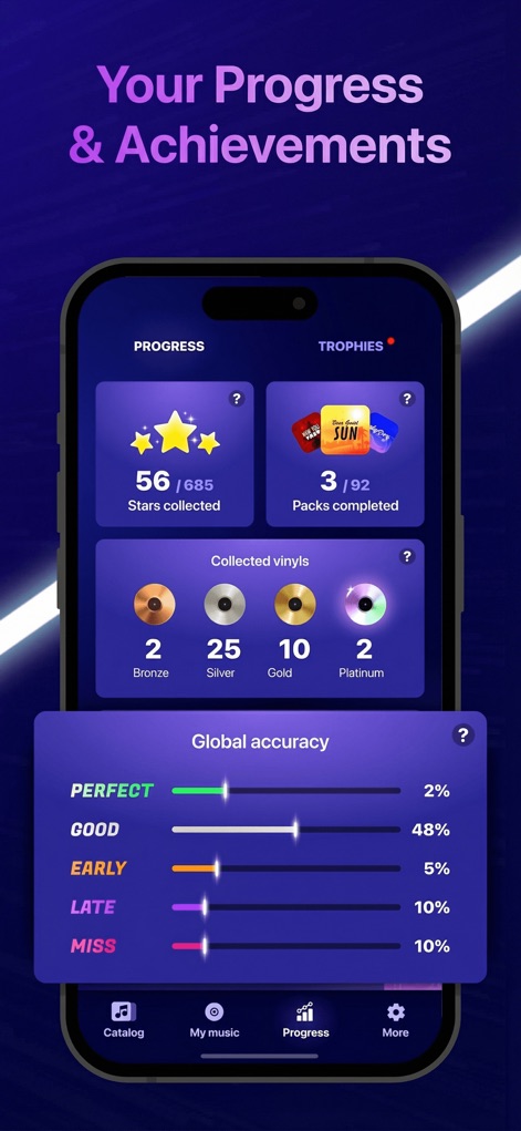 Beat Maker Pro: Music drum Pad - Monitor Achievements & Progress