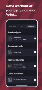 Fitbod: Gym & Fitness Planner screenshot #9 for iPhone