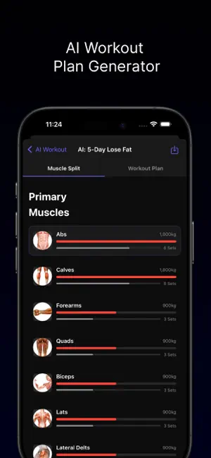 Gym Tracker Plus iPhone screenshot 6