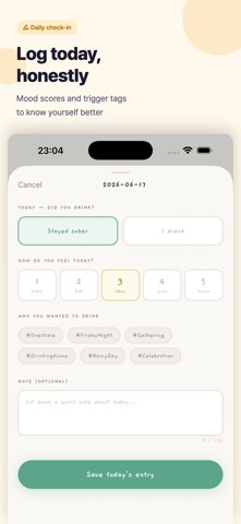 Soberoutine - Quit Drinking Screenshot 3 of 5