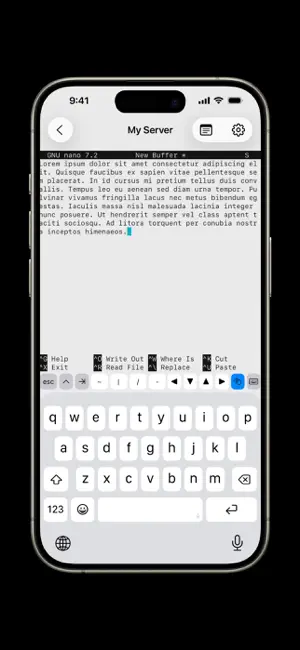 Easy SSH iPhone screenshot 4