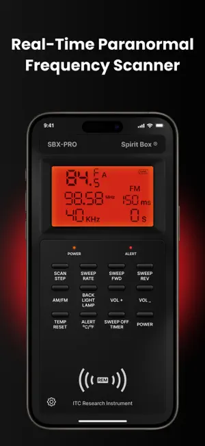Spirit Box SBX PRO Ghost Radio screenshot 2