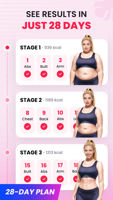 ChillFit: Home Workout Planner iPhone screenshot 4 - Health & Fitness app