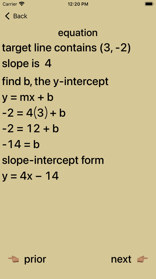 #9. 20/20 Straight Line Equations (iOS) 由: Walter Kissach
