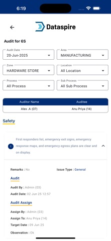 Dataspire Audit Screenshot 6 of 7