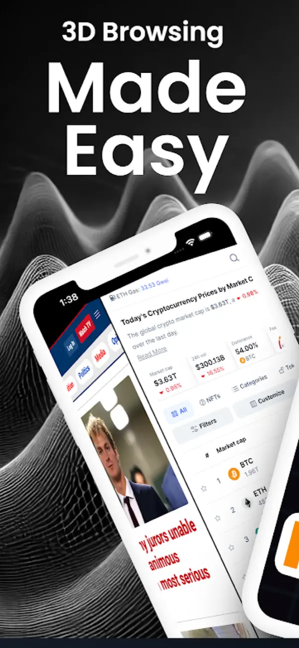 #4. Offline Browser: Split Screen (iOS) Bởi: Daniel Esteban Gonzalez