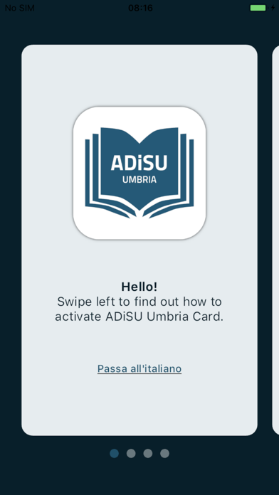 ADiSU Umbria Card Screenshot
