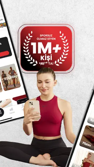 MAC+: Kulüp & Ev Antrenmanları iPhone Ekran Görüntüsü 2
