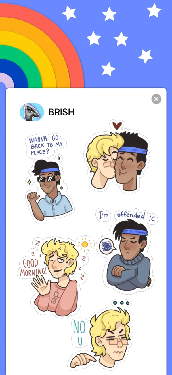 Screenshot #3 pour LGBT Gays Stickers