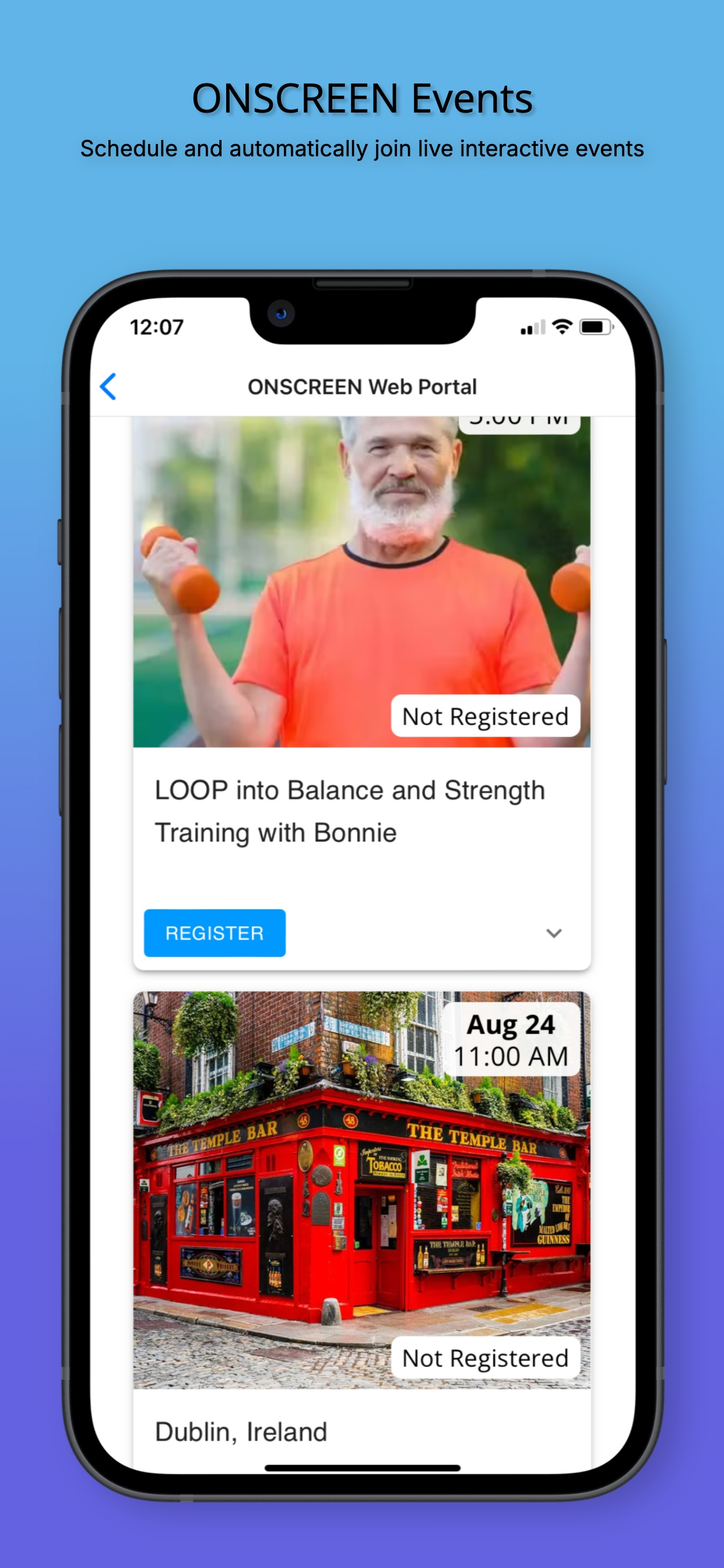 ONSCREEN Family - Senior Care