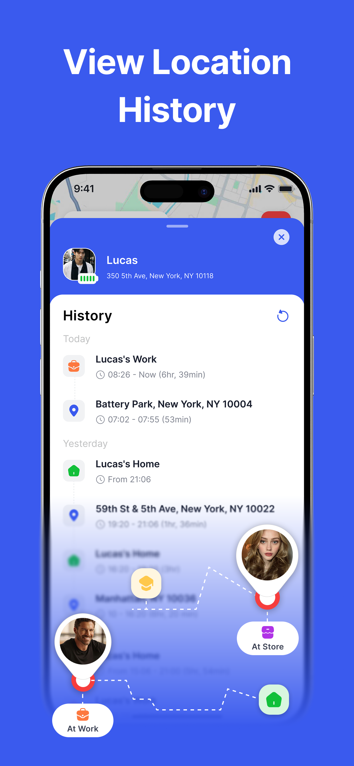 LiveLocation: Family Tracker screenshot 4
