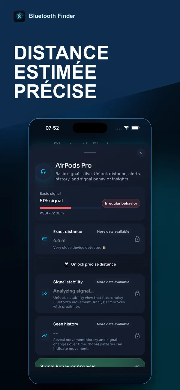 Screenshot #3 pour Found: Bluetooth Finder