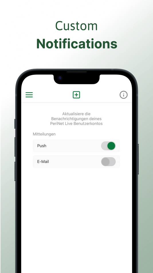 #3. PeriNet Live (iOS) Podle: PeriNet GmbH