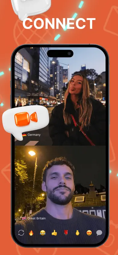 ОmеТV : Vidео Chat for friends screenshot 2