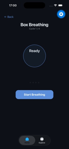 Calm Breath – Anxiety Relief iPhone screenshot