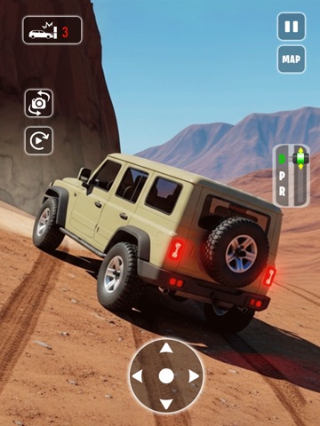 Offroad Jeep Drive : 4x4 Games iPad screenshot