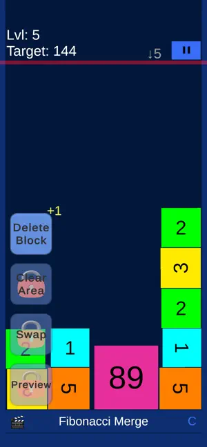 Fibonacci Merge screenshot 3