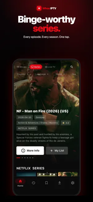Whoa IPTV: TV, Movies, Series screenshot 3