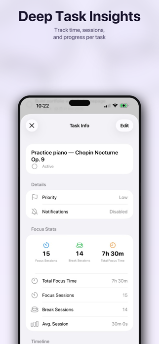 Focus it: Pomodoro Study Timer Screenshot 4 of 9