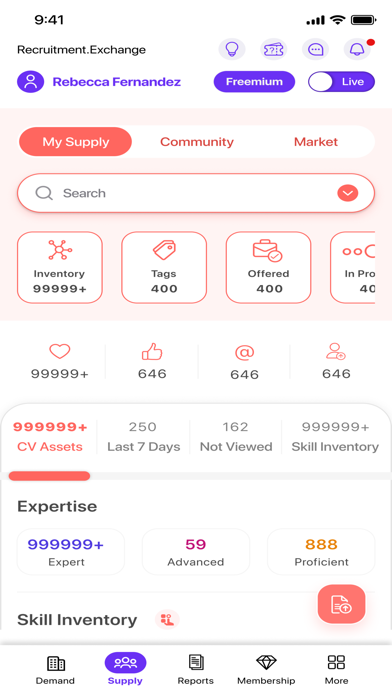 Recruitment.Exchange Screenshot