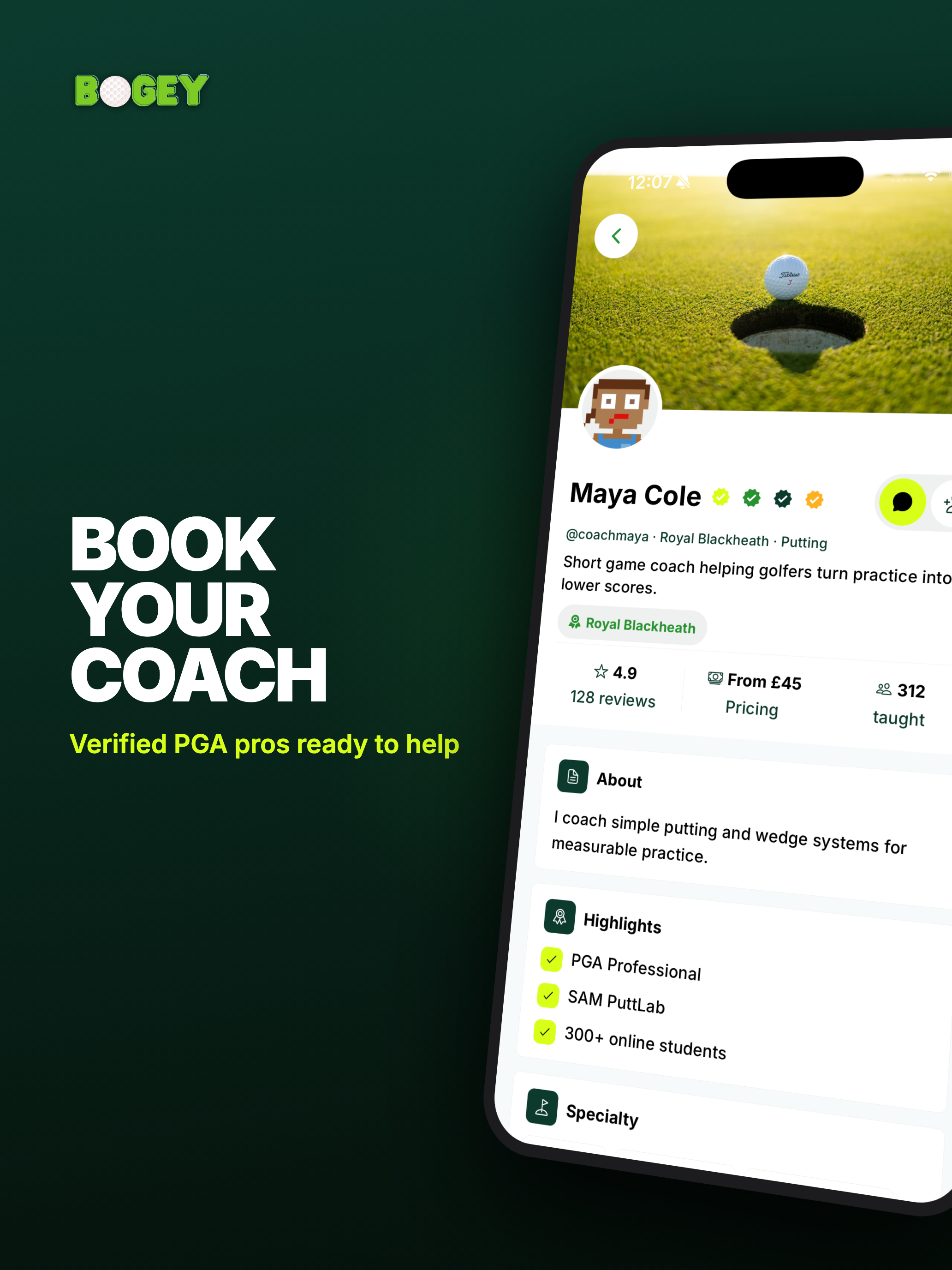 Bogey - Golf screenshot 14