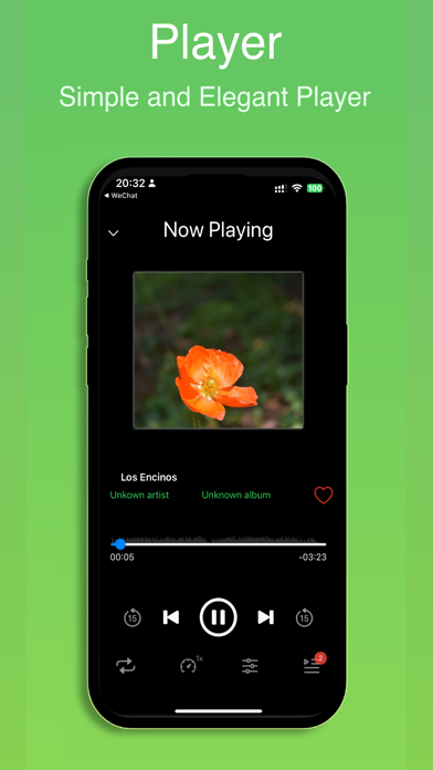 Screenshot #2 pour Any MP3 Player - Offline Music