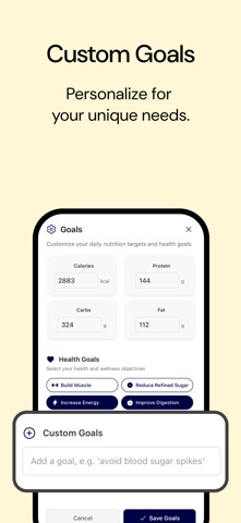 Clear Nutrition iPhone screenshot