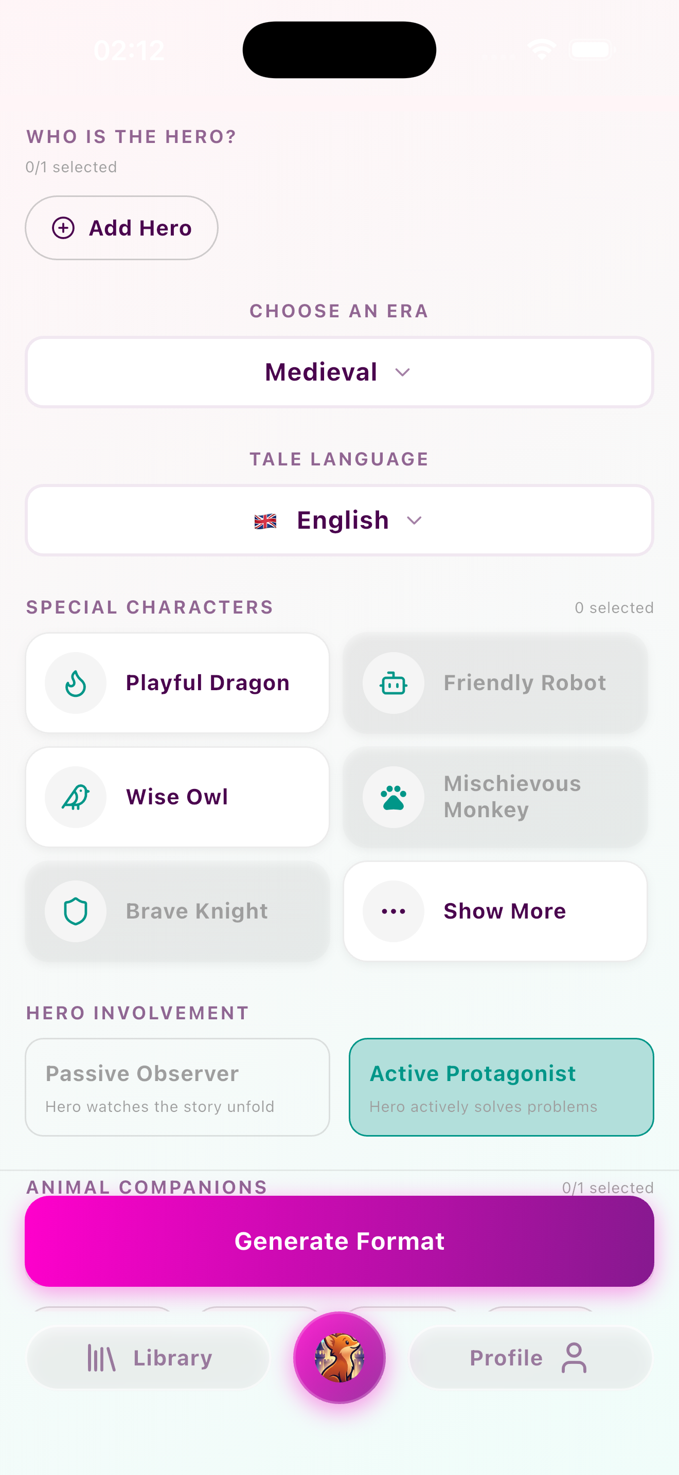 TaleTown: AI Bedtime Stories screenshot 2