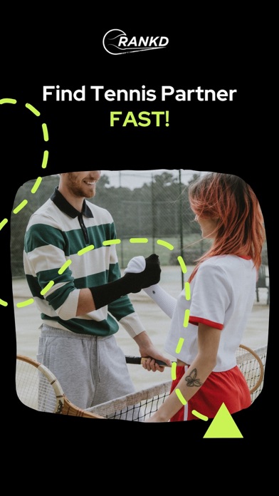 RANKD - Tennis iPhone screenshot 1 - Sports app