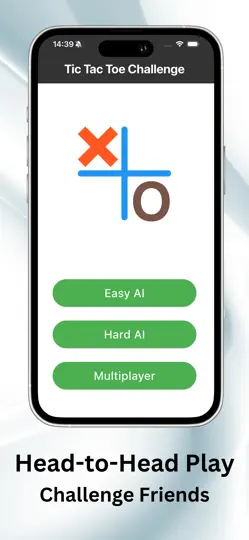 Captura de pantalla de Tic-Tac-Toe Challenge Pro en iPhone 1