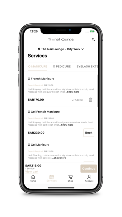 The Nail Lounge SA Screenshot