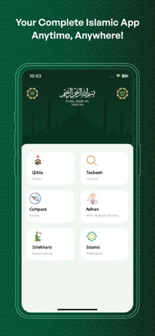 Qibla Finder:Islamic Screenshot 1 of 7